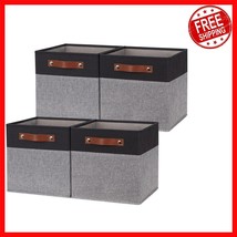 Chic 11x11 Collapsible Cube Storage Baskets for Home &amp; Nursery Organization - $1,037.73 MXN