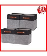 Chic 11x11 Collapsible Cube Storage Baskets for Home &amp; Nursery Organization - $1,037.73 MXN