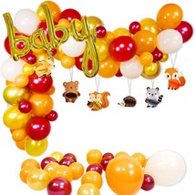 Woodland Baby Shower Decorations - Woodland Balloons, Baby balloon, Confetti Bal - £18.24 GBP