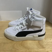 Puma Cali Sport Top Contact Lace Up  Womens White Sneakers Casual Shoes ... - $721.68 MXN