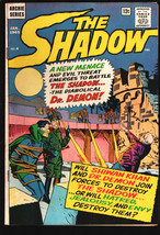 The Shadow #4 1965- Archie-Shadow in super hero costume-Shiwan Khan &amp; Dr. Dem... - £35.54 GBP