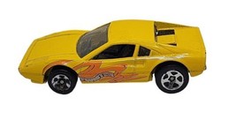 Hot Wheels Ferrari - Yellow Twister - Diecast Car - Thailand - Mattel 1977 - £5.40 GBP