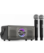 SINGMOOD Model S-330 Portable Bluetooth Karaoke Machine 2 Wireless Micro... - £150.27 GBP