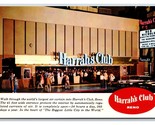 Harrah&#39;s Club Casinò Reno Nevada Nv Unp Cromo Cartolina R8 - £2.38 GBP
