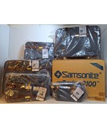 Vintage 1989 Samsonite 5pc. Nesting Soft Side Series 2100 Luggage Set Grey NOS - $149.99