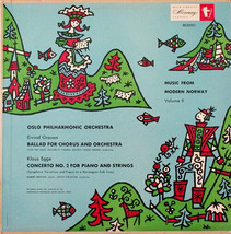Eivind Groven / Klaus Egge - Music From Modern Norway: Volume II (LP) (Very Good - £3.24 GBP