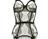 AGENT PROVOCATEUR Donne Corsetto Alina Lusso Nera Taglia UK 34C - $413.60