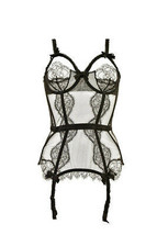 Agent Provocateur Donne Corsetto Alina Lusso Nera Taglia Uk 34C - £325.27 GBP