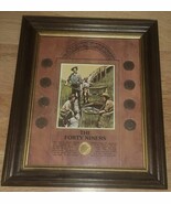Vintage Libery Head Nickel The FortyNiners Coin Set in Frame 10x12 - $54.51 CAD
