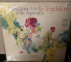 Diana Ross Join the Temptations &amp; the Supremes Original Press Vinyl Record LP - £9.49 GBP