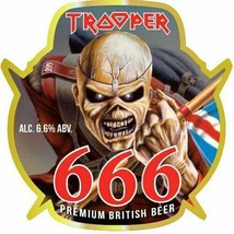Iron Maiden Trooper STICKER 666 Beer Eddie - £1.97 GBP