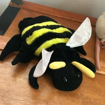 Gently Used Lot of Folkmanis Plush White Rat Rodent &amp; Dream Bumble Bee Hand  - £11.24 GBP