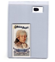 2012 Allen and Ginter Mini Musical Masters Wolfgang Amadeus Mozart - $2.99