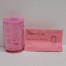 Pampered Chef Mini Measure All Cup 8 oz. Dry Liquid Pink Breast Cancer 9897 - $19.70