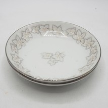 Monique by Castle Court 5-1/4&quot; Saucer Lot of 2 made in Japan Vtg - £11.86 GBP