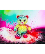 Build A Bear Lisa Frank Inspired Rainbow Leopard Cat Stuffed Animal Plus... - $25.36 CAD