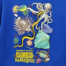 Aquarium of the Pacific &quot;Dazzling+Dangerous&quot; T-Shirt Size Large Short Sleeve VTG - £14.86 GBP