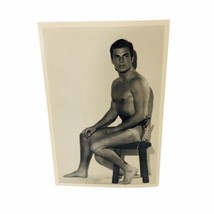 Vintage RPPC BUSTER CRABBE 6x4&quot; Cardboard Postcard Tarzan Actor 1933 Mus... - $33.25