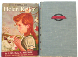 Vintage The Story Of Helen Keller By Lorena A. Hickok 1958 Tight Binding Rare - £17.03 GBP