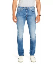 Buffalo David Slim Ash Jeans Men&#39;s 33x32 Veined and Crinkled Blue - BM22611 - $39.99