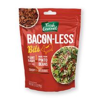 BestBy01/26 Fresh Gourmet Vegan Bacon-Less Bits Plant-Based Topping 3.5 oz - $2.38 BestBy01/26 Fresh Gourmet Vegan Bacon-Less Bits Plant-Based Topping 3.5 oz - $2.38