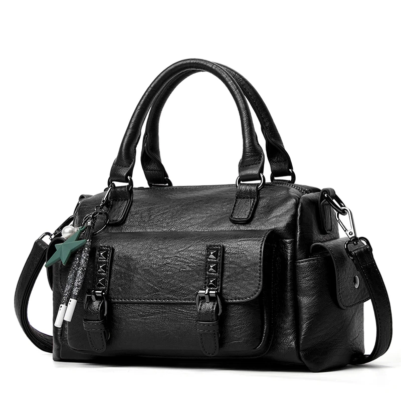 New Women Leather Handbags Female PU Cross Body Shoulder Bags Fashion To... - £36.91 GBP