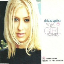 Christina Aguilera - What A Girl Wants (Limited Edition) U.K. CD-SGL 2000 3 Trks - £7.88 GBP