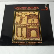 RENE CLEMENIC Carmina Burana LP Harmonia Mundi HMU-336 France 1979 VG - £14.22 GBP