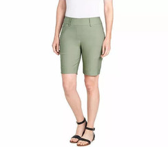 Hilary Radley Women&#39;s Plus Size 3X Sage Bermuda Shorts NWT - $8.09