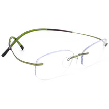 Silhouette Eyeglasses 7581 40 6053 Titan Green Rimless Frame Austria 50[]17 145 - £169.17 GBP