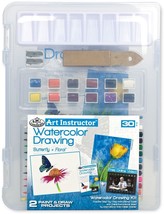 Art Instructor Watercolor Pencil Drawing Clearview Art Cardstock - $921.73 MXN