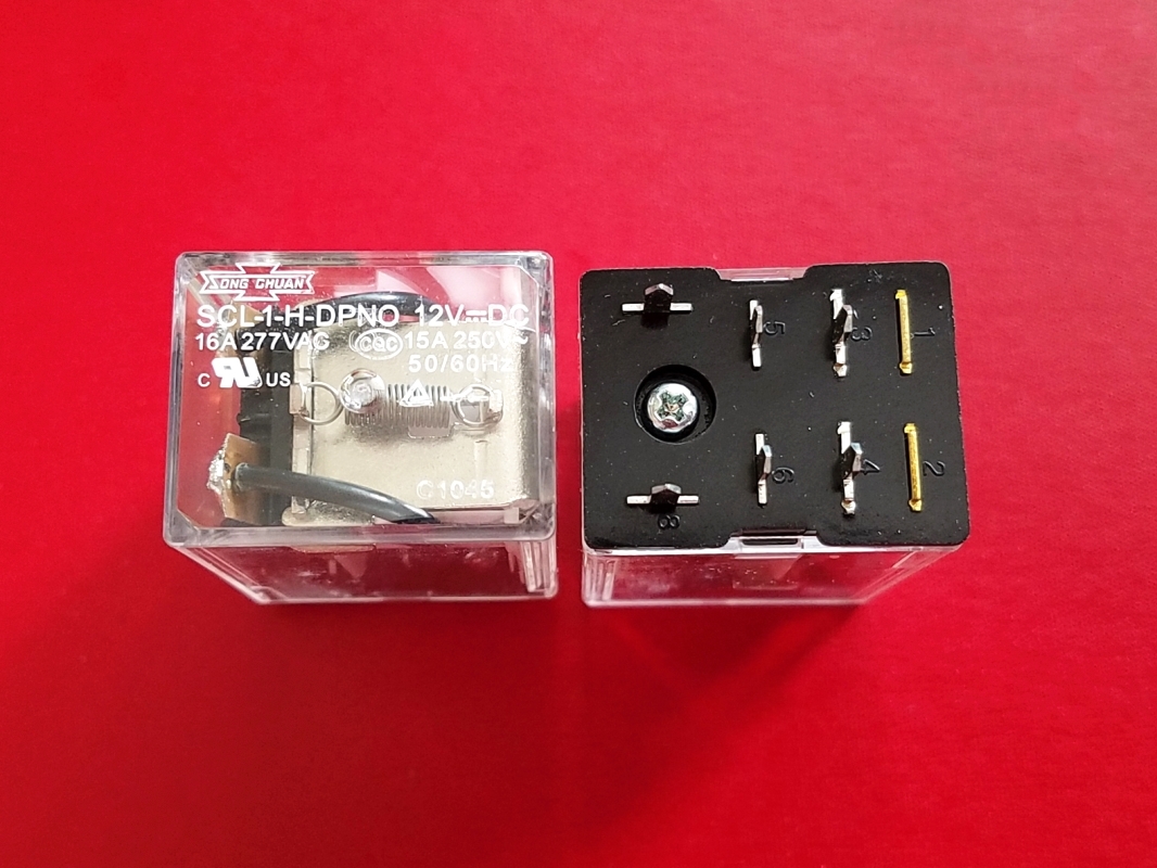 SCL-1-H-DPNO, SCL-1-H-DPN0, 12VDC Relay, SONG CHUAN Brand New!!