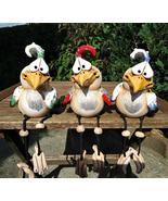 Hot Chicken Statue Resin Garden Ornaments Outdoor Farm Yard Lawn Decoration - £14.21 GBP