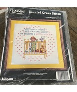 Charmin Counted Cross Stitch Kit Grandmothers Work 12&quot; x 12&quot; Janlynn 198... - $15.79 CAD