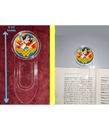 Wonder Woman Retro Comic Bookmark Sturdy Plastic Two Sided Book Mark - £7.51 GBP