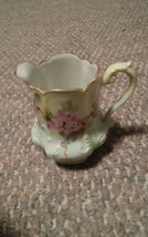 VTG Irma ZS &amp; C Demitasse Creamer Ceramic Porcelain Pitcher Xmas 1902 EB - £17.27 GBP