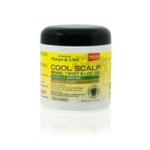 Jamaican Mango &amp; Lime Cool Scalp Braid Twist &amp; Loc Gel Mentholated Cooling 6oz - £12.36 GBP