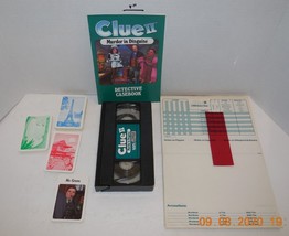 1987 Parker Brothers Clue II murder in disguise a VCR Mystery Game 100% Complete - $24.63