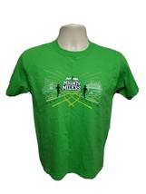 NYRR New York Road Runners Mighty Milers Run for Life Youth Medium Green TShirt - £11.84 GBP