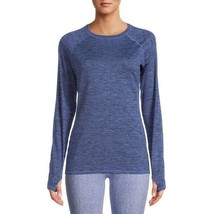 ClimateRight Women&#39;s Thermal Plush Warmth Top, Blue Size XS/XCH - $22.72