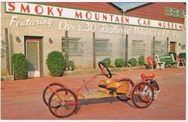 Postcard 1921 Briggs &amp; Stratton Smoky Mountain Car Museum Pigeon Forge Tennessee - £2.71 GBP