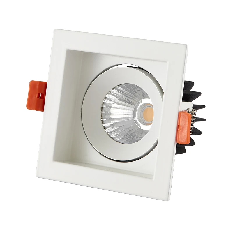 Dimmable led 85V-260V 12w 15w 20w emded ceiling lamp single lamp square indoor h - £142.18 GBP