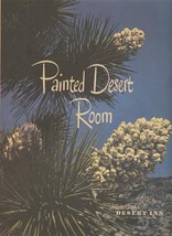 Painted Desert Room Menu 1953 Wilbur Clark&#39;s Desert Inn Las Vegas Ethel Waters - £37.28 GBP