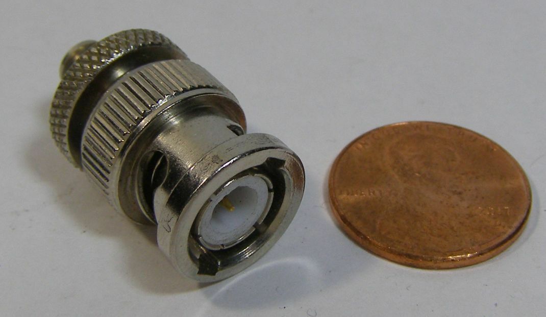 UNKNOWN BRAND BNC TO SMA ADAPTER SILVER A-21 - $4.99