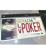 NEW Las Vegas Nevada Centennial License Plate POKER FULL SIZE RAISED LET... - $24.94