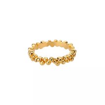 High Polish Thin Beaded Bali Stackable Tarnish Resistant Engagement Wedd... - £20.71 GBP