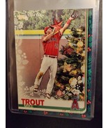 Mike Trout SSP 2019 topps holiday hw31 los angeles short print baseball ... - £10.61 GBP