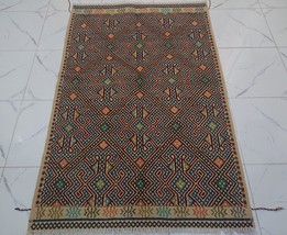 Afghan Tribal Flatweave Kilim Area Rug - 3x5 Living Room Bedroom Kitchen... - $188.00