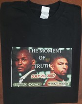Bernard Hopkins v Winky Wright July 21 2007 Moment of Truth Boxing T-shi... - $29.95