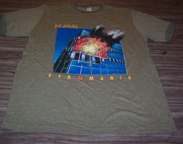Vintage Style Def Leppard Pyromania Band T-Shirt Mens Medium New - £15.82 GBP